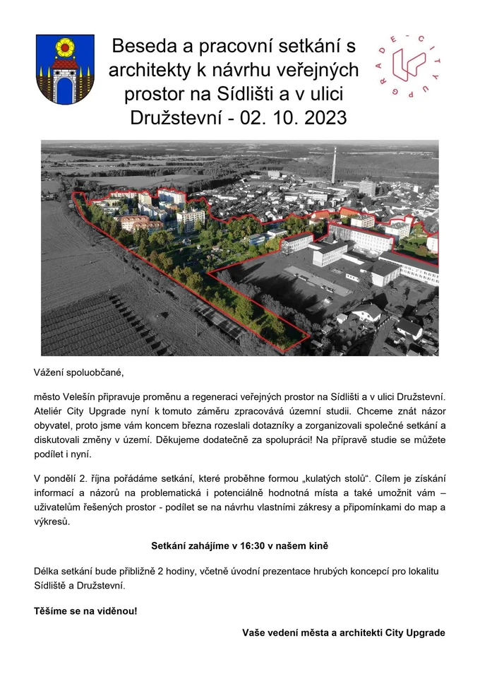 Architekti představí studie Sídliště a Družstevní ulice – obrázek 1