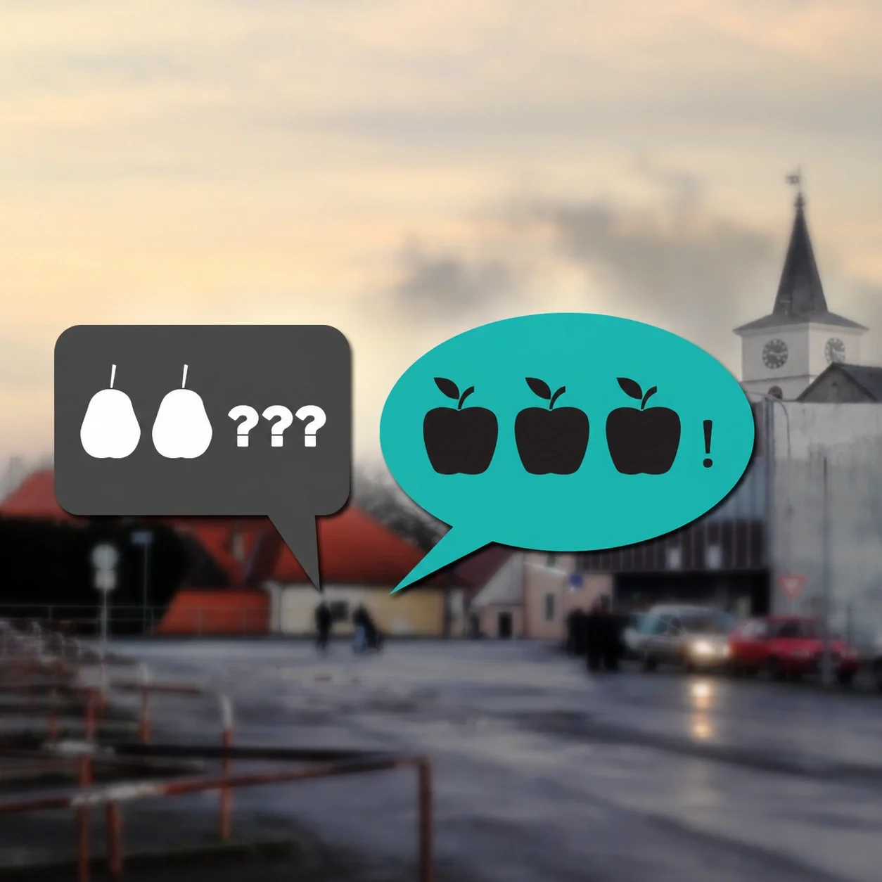 Ilustrační fotografie – světle žlutá obloha